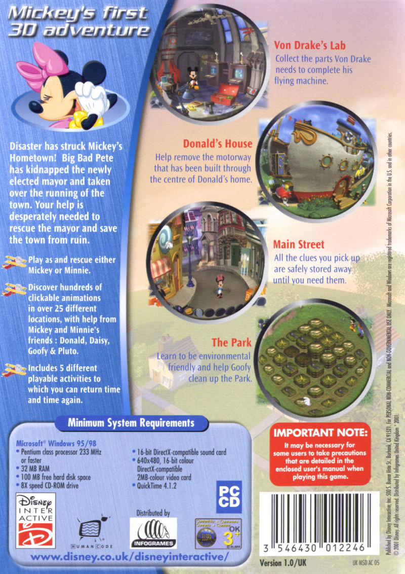 Disney's Mickey - Stad op Stelten - Dos