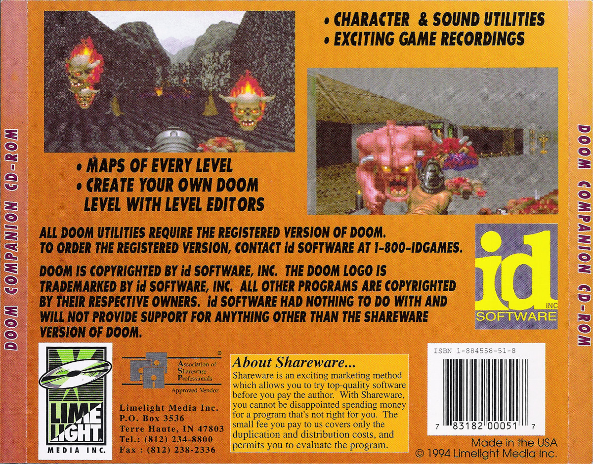 Doom Companion CD-ROM - Dos