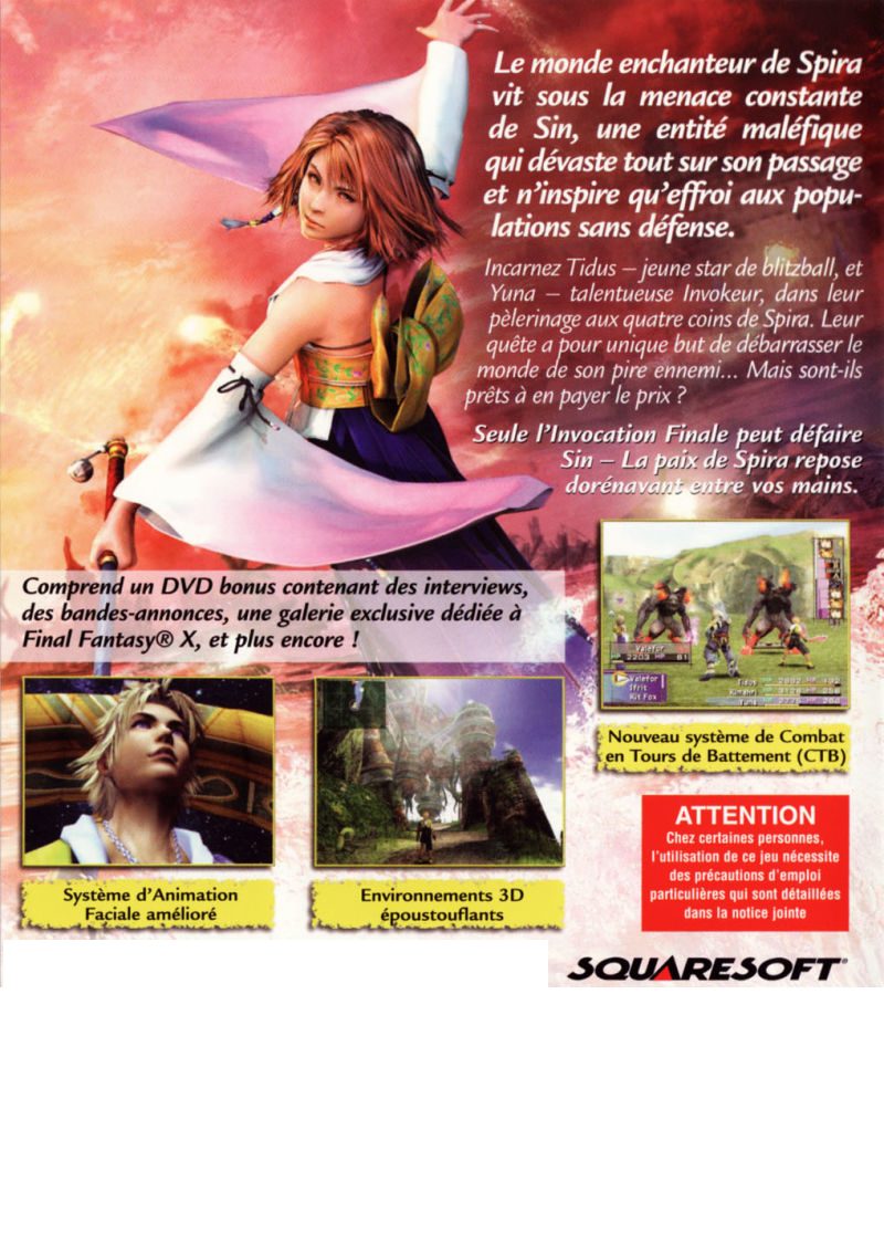 Jaquette arrière