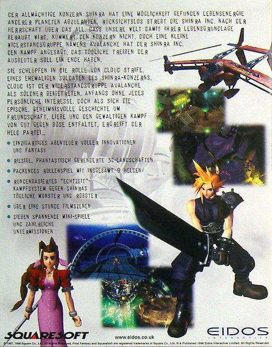 Final Fantasy VII dos