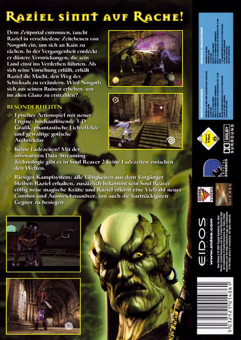 Legacy of Kain: Soul Reaver 2 dos