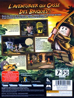 LEGO Indiana Jones : La Trilogie Originale - Dos