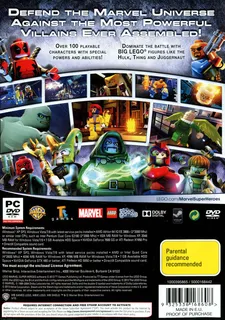LEGO Marvel Super Heroes - Dos