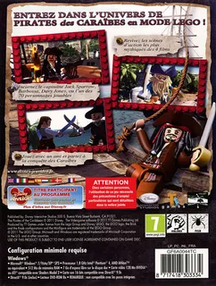 LEGO Pirates des Caraïbes : Le Jeu Vidéo - Dos
