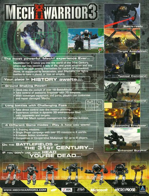 MechWarrior 3 - Dos