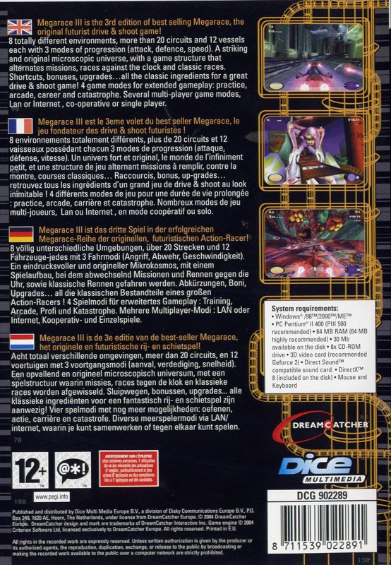 MegaRace 3 - Nanotech Disaster - Dos
