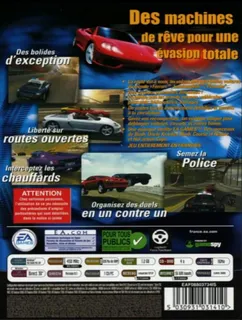 Need for Speed : Poursuite infernale 2 - Dos