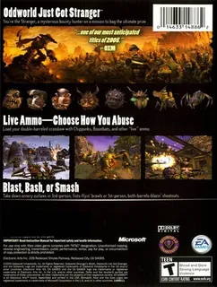 Oddworld : La Fureur De L'etranger Hd - Dos
