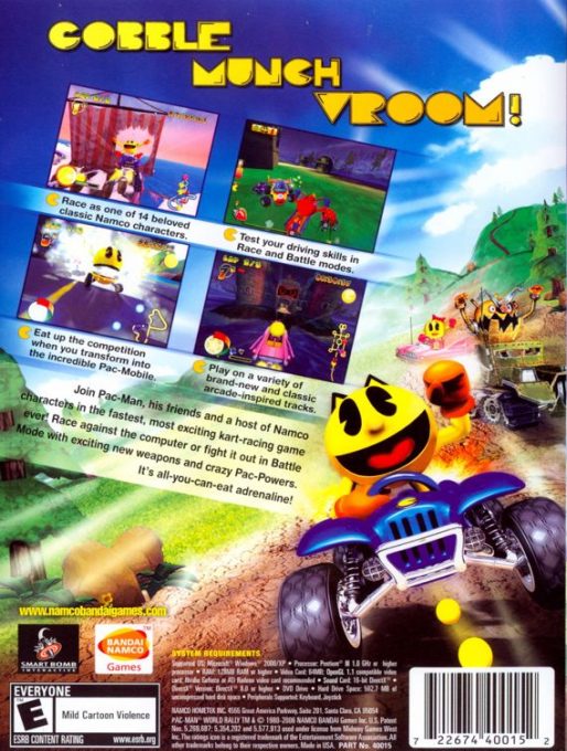 Pac-Man World Rally dos