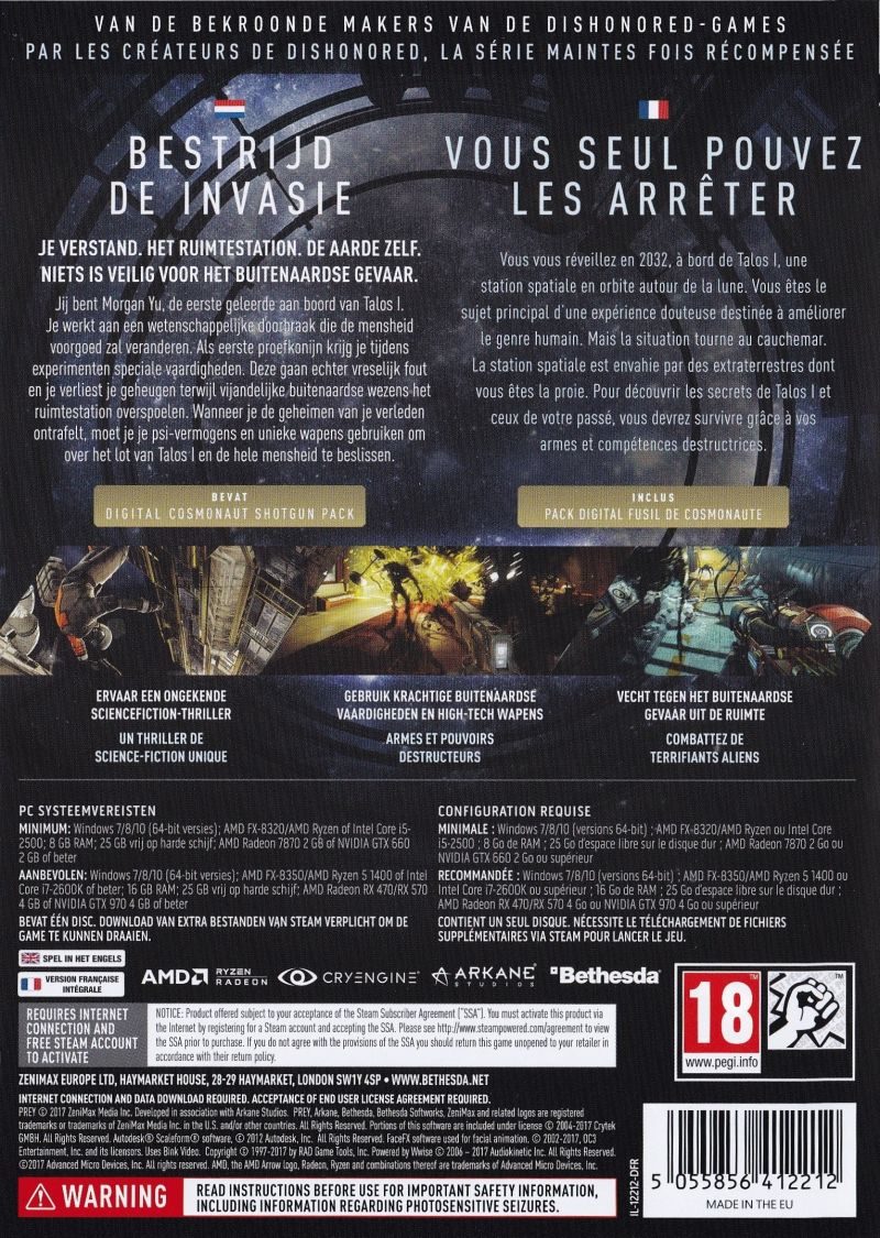 Jaquette arrière