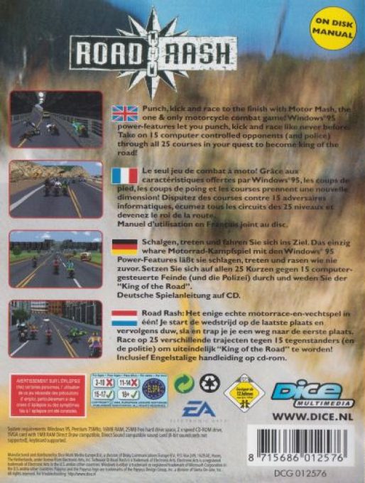 Road Rash dos