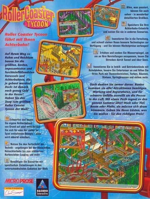 RollerCoaster Tycoon - Dos