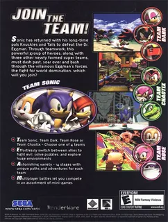 Sonic Heroes dos