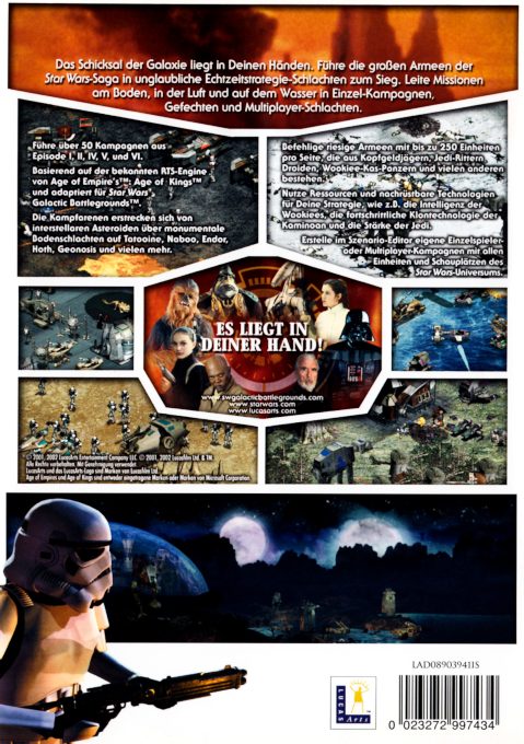 Star Wars: Galactic Battlegrounds dos