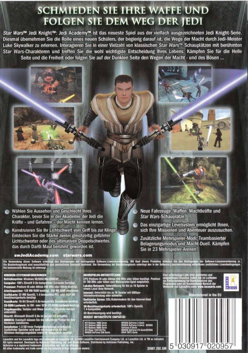 Star Wars: Jedi Knight - Jedi Academy dos