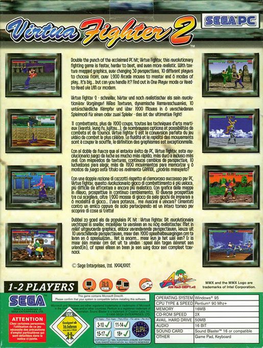 Virtua Fighter 2 dos