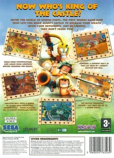 Worms Forts : État de Siège - Dos