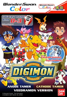 Digimon Digital Monsters - Anode And Cathode Tamer - Veedramon Version