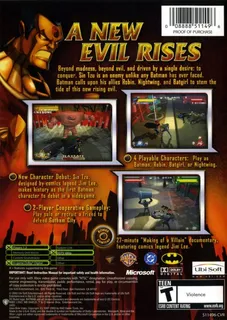 Batman : Rise Of Sin Tzu - Dos