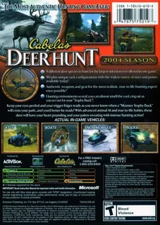 Cabela's Deer Hunt : 2004 Season - Dos