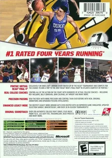 College Hoops NCAA 2K7 - Dos