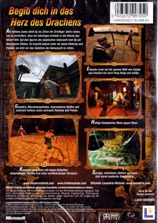 Indiana Jones and the Emperor's Tomb - Dos