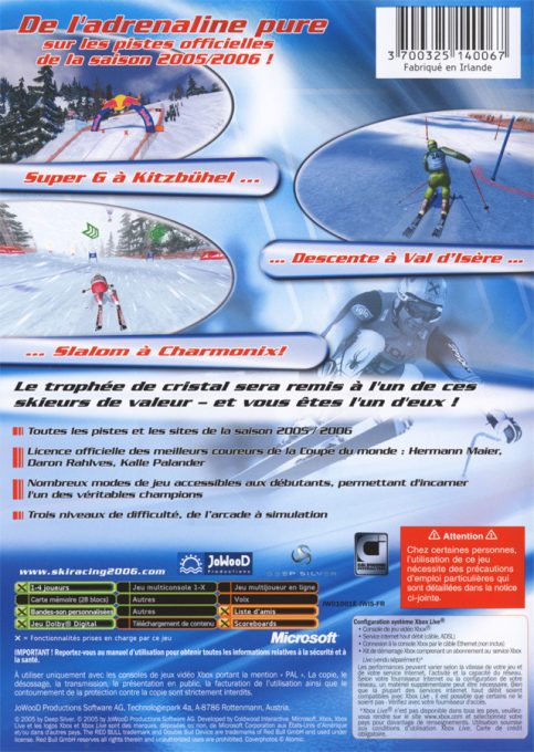Jaquette arrière