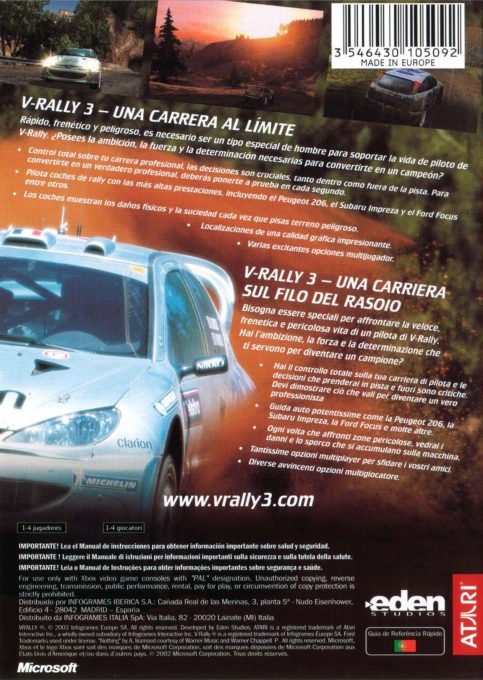 Jaquette arrière