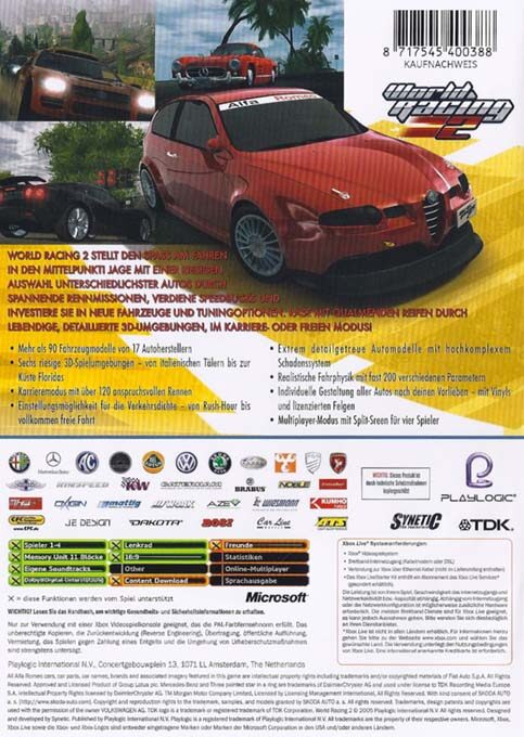 World Racing 2 - Dos