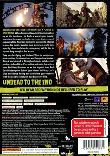 Red Dead Redemption : Undead Nightmare dos