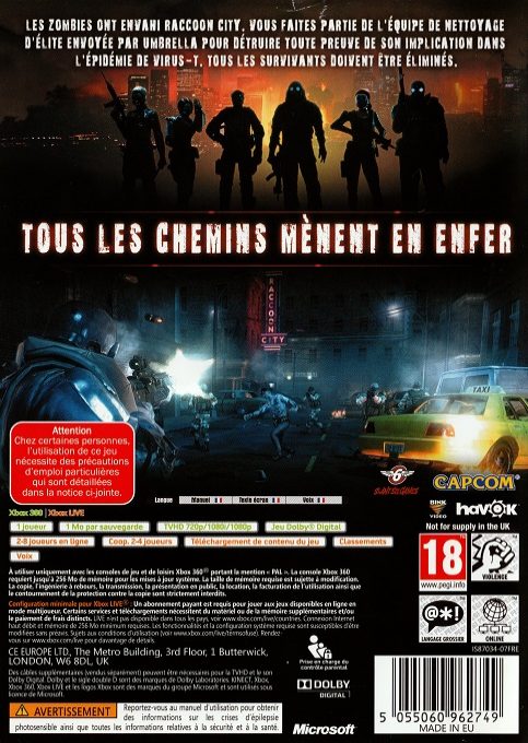 Jaquette arrière