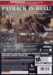 Soldier Of Fortune : Payback dos