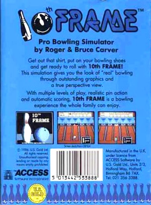 Jaquette arrière