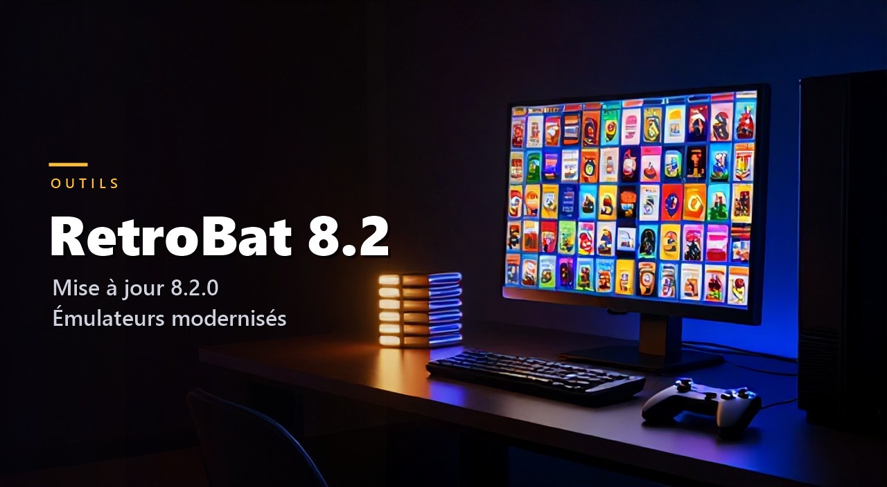 RetroBat passe en version 8.2.0 et modernise sa brochette d'émulateurs